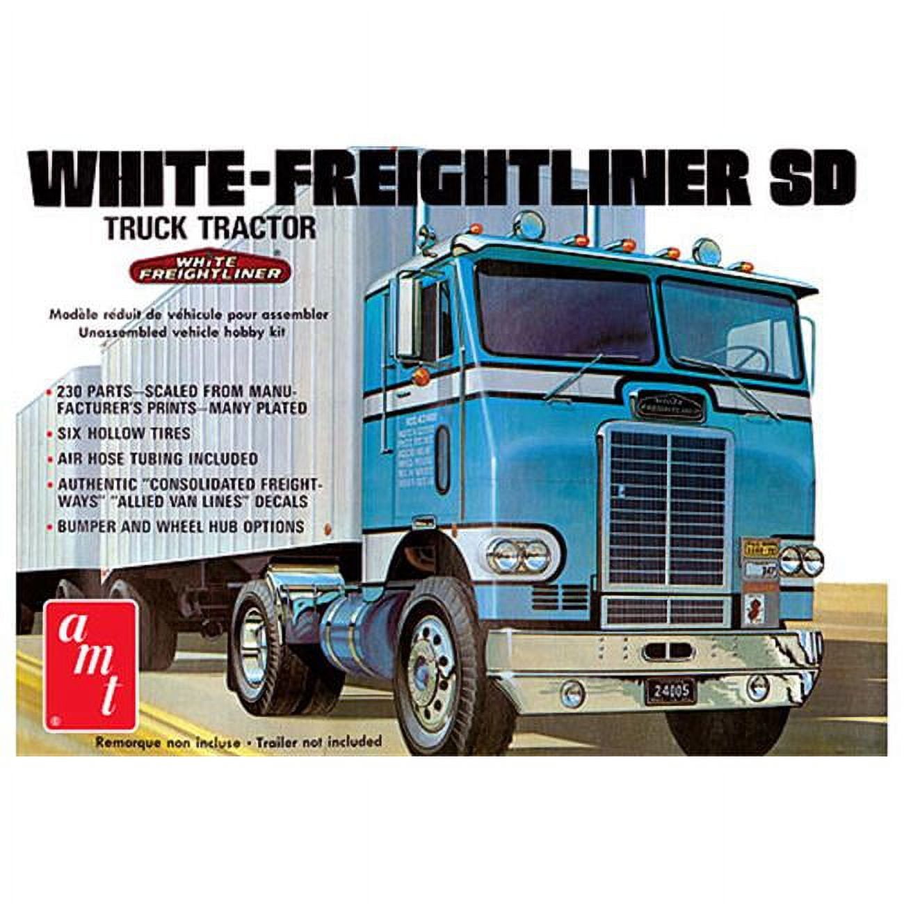 AMT AMT1004 Freightliner Single Drive Tractor Model Kits