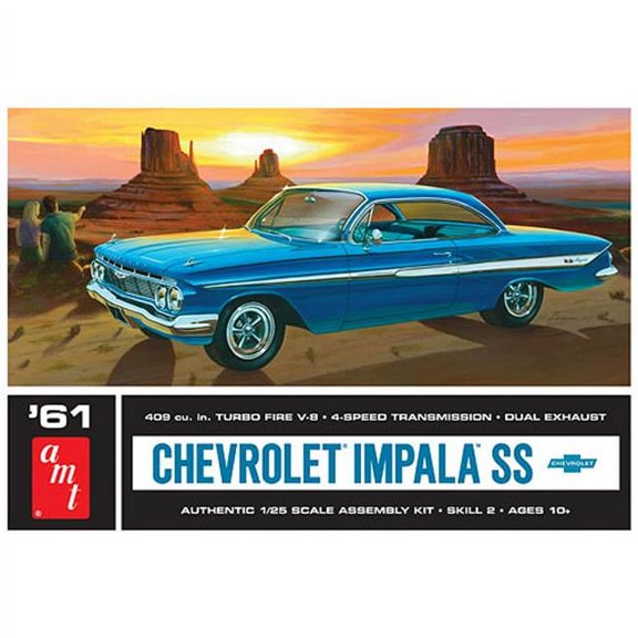AMT AMT1013 1961 Chevy Impala SS Car Model Kits