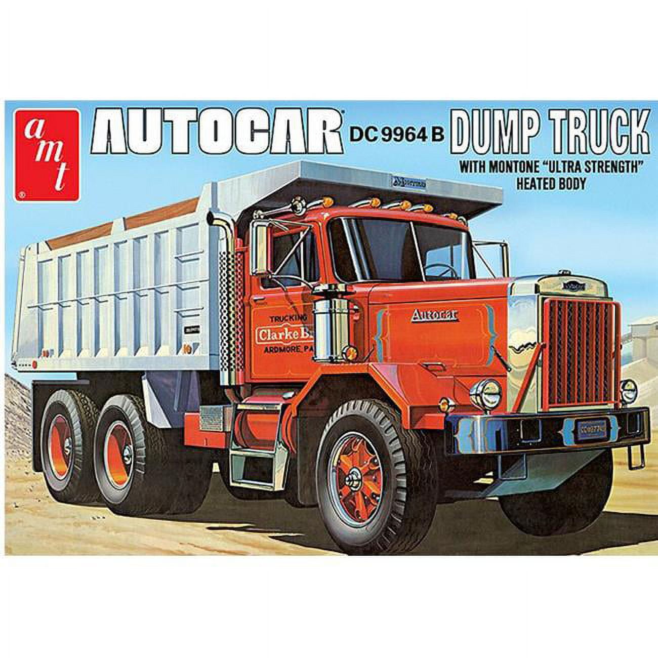 新品即決 25 by 1 AMT1150 AMT Scale Model Plastic Truck Dump Autocar 模型+プラモデル