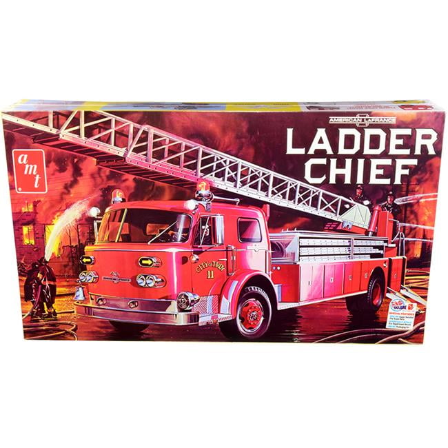 AMT® Maquette Camion de pompier américain Ladder Chief 1:25 - AMT1204/06