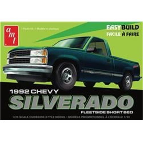 AMT AMT1408M 1992 Chevrolet Silverado Shortbed Fleetside Pickup