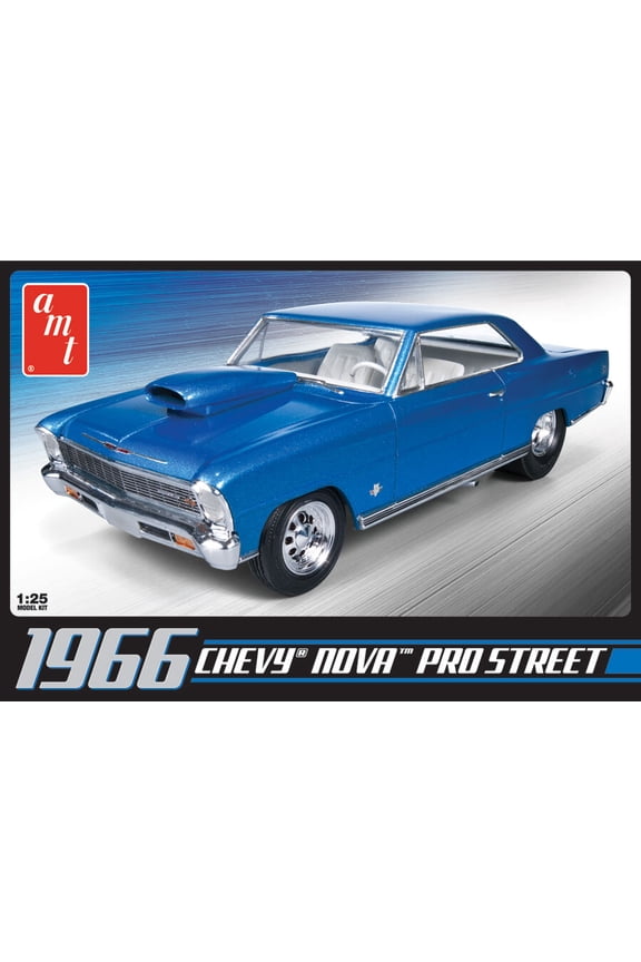 AMT 1966 Chevy Nova Pro Street 2T 1/25 Scale Model Kit