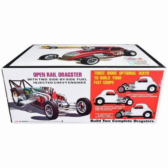 AMT Fiat Double Dragster 125 AMT1380 Plastics Car/Truck 1/24-1/25