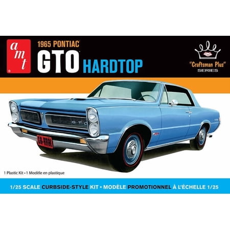 AMT Model Kit Skill 2 1965 Pontiac GTO Hardtop Craftsman With New Tooling