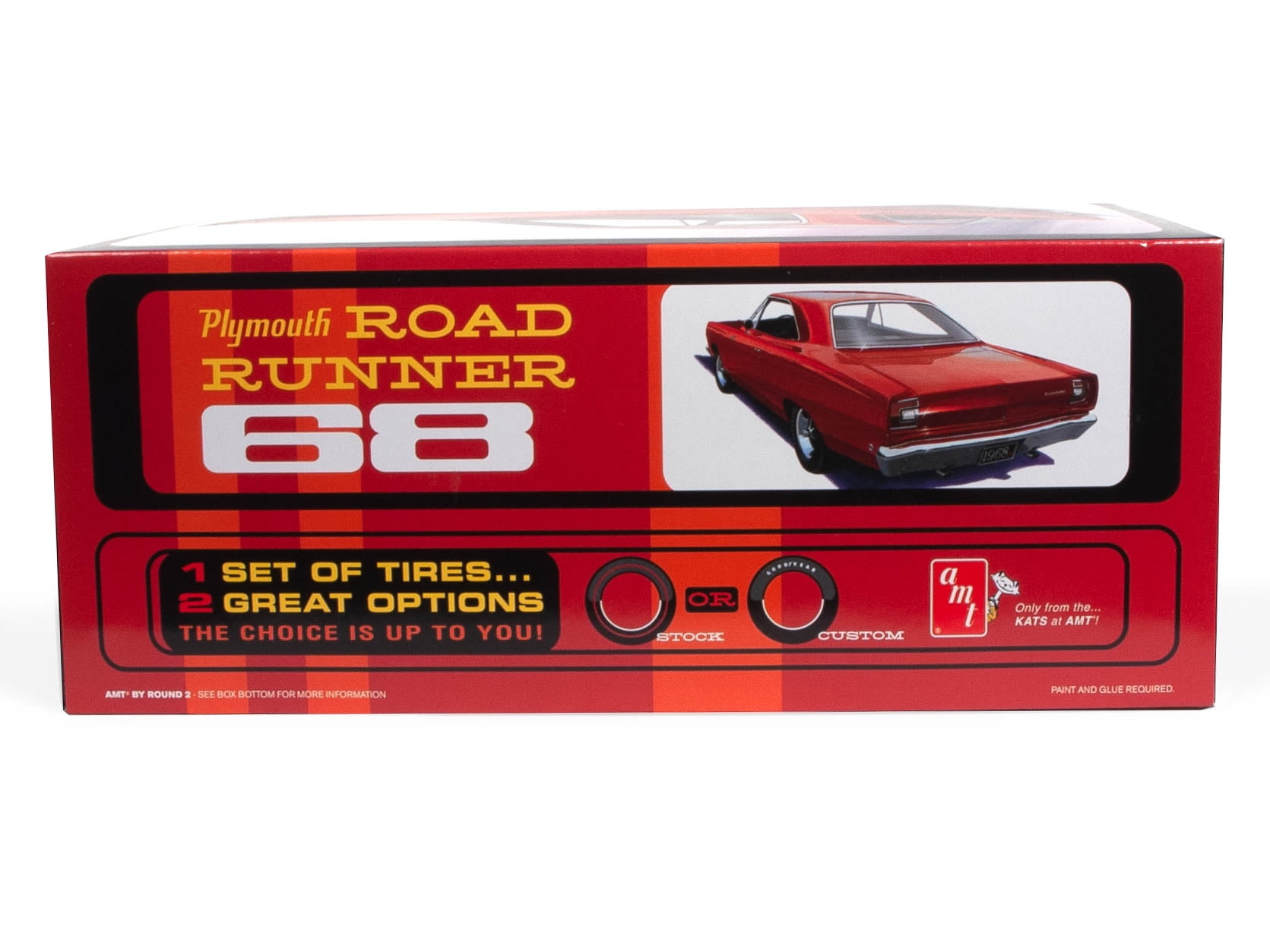 AMT Model Kit Skill 2 1968 Plymouth Road Runner Customizing Kit