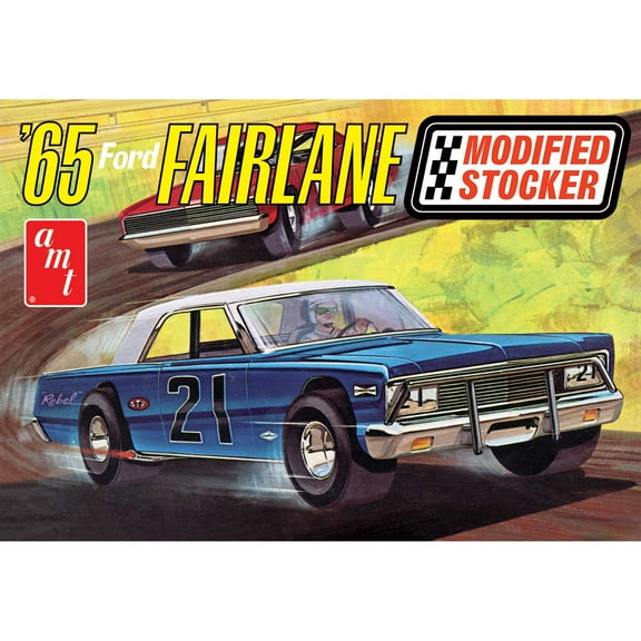 AMT Skill 2 Model Kit 1965 Ford Fairlane Modified Stocker 1/25 Scale Model