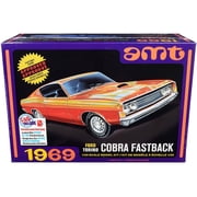 AMT Skill 2 Model Kit 1969 Ford Torino Cobra Fastback 3-in-1 Kit 1/25 Scale Model