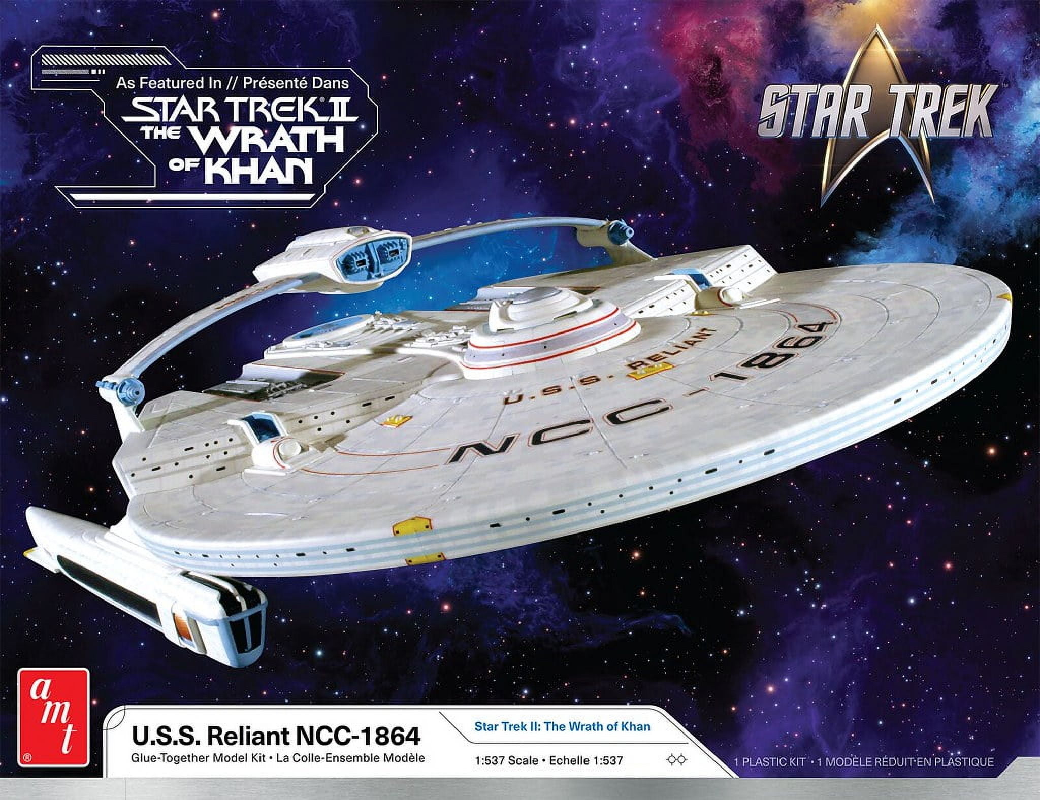 AMT Star Trek II: The Wrath of Khan U.S.S Reliant 1/537 Scale Model