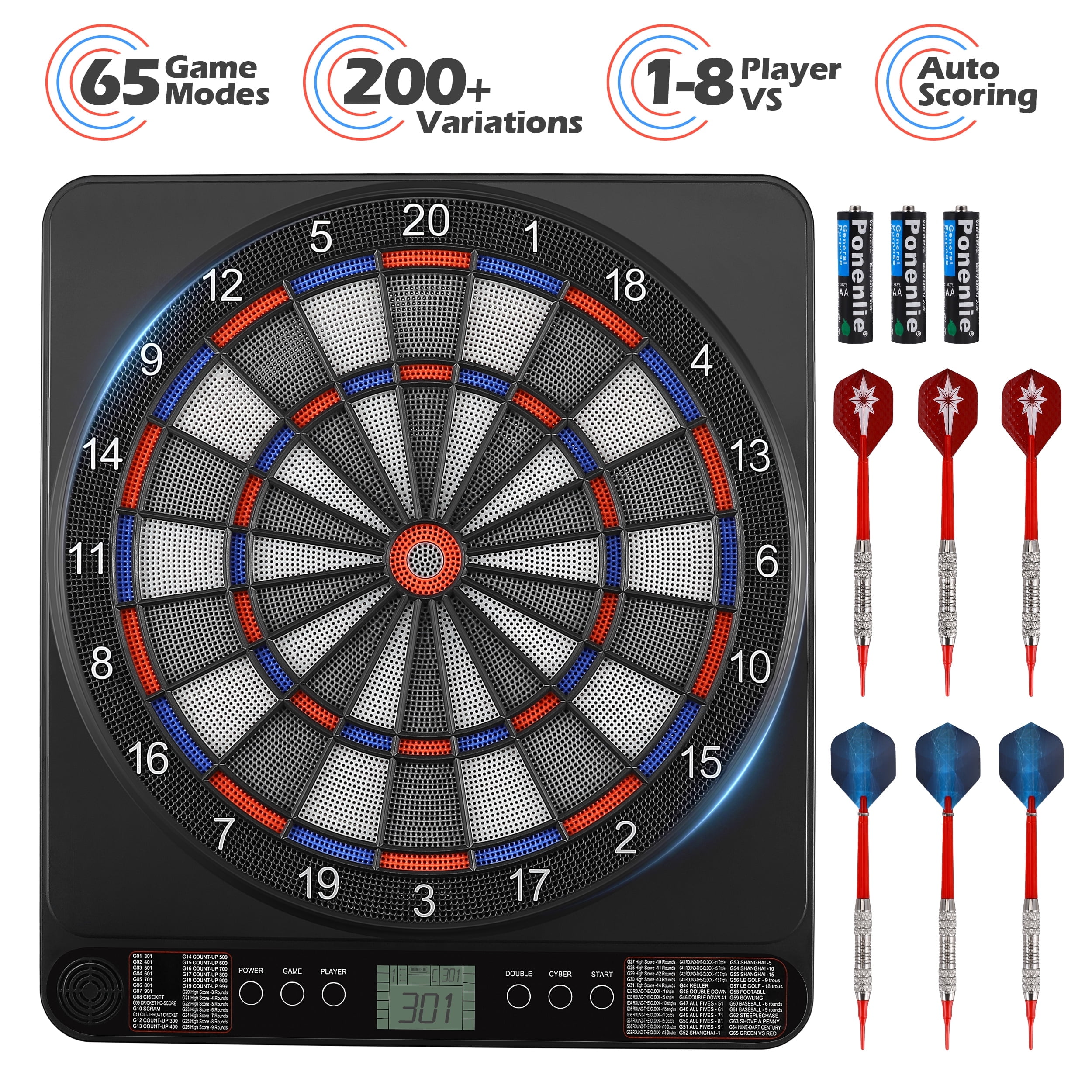 Electronic Dartboard in Dartboards - Walmart.com