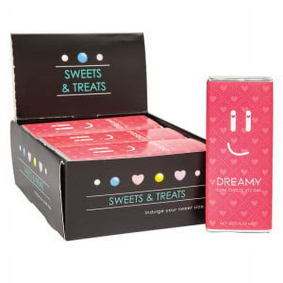 AMUSEMINTS DARK CHOCOLATE EMOTION BAR DREAMY 1.75 OZ 24 ea
