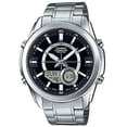 thumbnail image 1 of AMW810D-1AV Men's Stainless Steel Active Dial Watch, 1 of 5