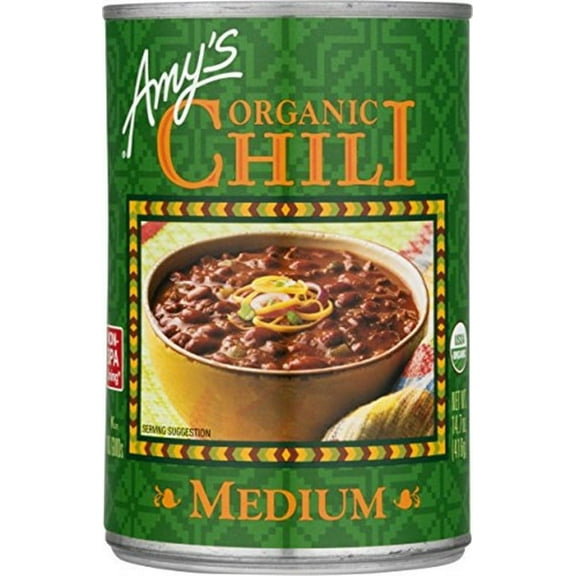 AMY'S, CHILI,OG2,MEDIUM 14.7 OZ