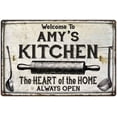 thumbnail image 1 of AMY'S Kitchen Farmhouse Sign Gift Gift 12x18 Metal 112180033035, 1 of 1