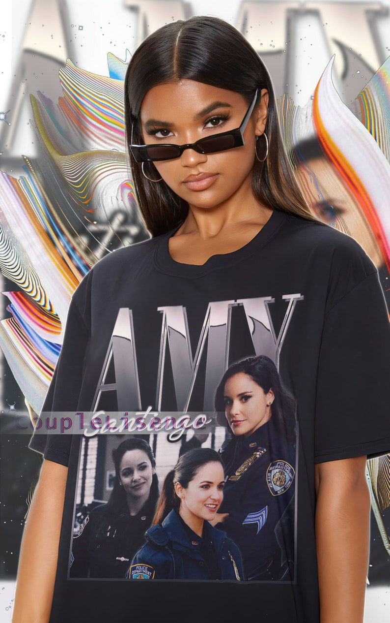 AMY SANTIAGO Vintage Shirt Amy Santiago Homage Retro Amy Santiago