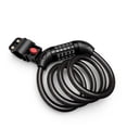 thumbnail image 1 of AMYET 4-Digit Resettable Combination Bicycle Cable Lock, Braided Steel with PVC Coating, Self Coiling, Keyless, for G60 Ebike, 1 of 1