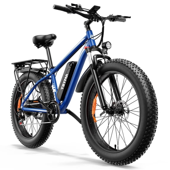 AMYET EB26 Electric Bike for Adults Set of 2, 26" Fat Tire E-Mountain Bicycle, 1000W 48V 15Ah 7-Speed Ebike UL2849