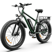 AMYET EB26 Electric Bike for Adults, 750W 28MPH Class 3, 48V 15Ah, 26 Fat Tire Mountain Bike, UL2849
