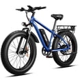 thumbnail image 1 of AMYET EB26 Electric Bike for Adults, Peak 1500W 48V 15Ah, 26" Fat Tire Ebike, E-Mountain Bicycle, UL2849, 1 of 13