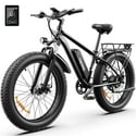 Amyet EB26 26'' x 4.0'' Fat Tire E-Mountain Bike (Various)