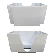 AMZ-09 Set of 2 White Napkin Caddy's