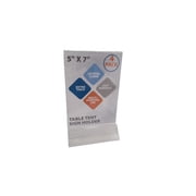AMZ-20 5x7 Acrylic table tent 4 pack