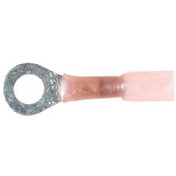 AMZ Clips And Fasteners (10) 20-18 Gauge Crimp & Solder Ring Terminals 1/4 Stud