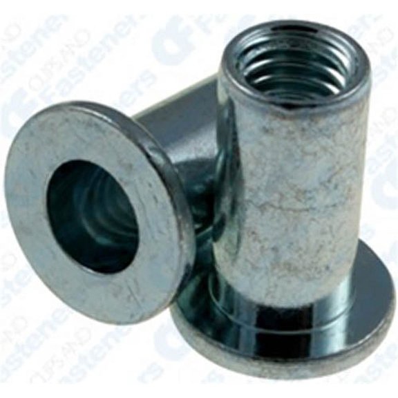 AMZ Clips And Fasteners 10 3/8-16 U.S.S. Large Flange Thin Sheet Steel Nutserts