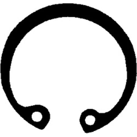 AMZ Clips And Fasteners 10 62mm Internal Retaining Rings Phosphate & Oil