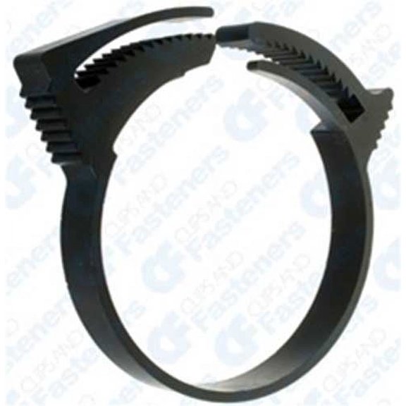 AMZ Clips And Fasteners 10 Single Bond Nylon Hose Clamps 1-19/32"