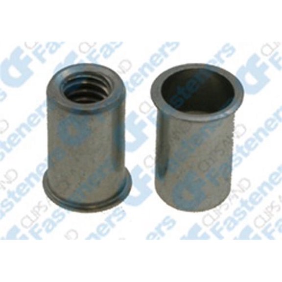 AMZ Clips And Fasteners 100 1/4-20 U.S.S. Thin Sheet Steel Nutserts