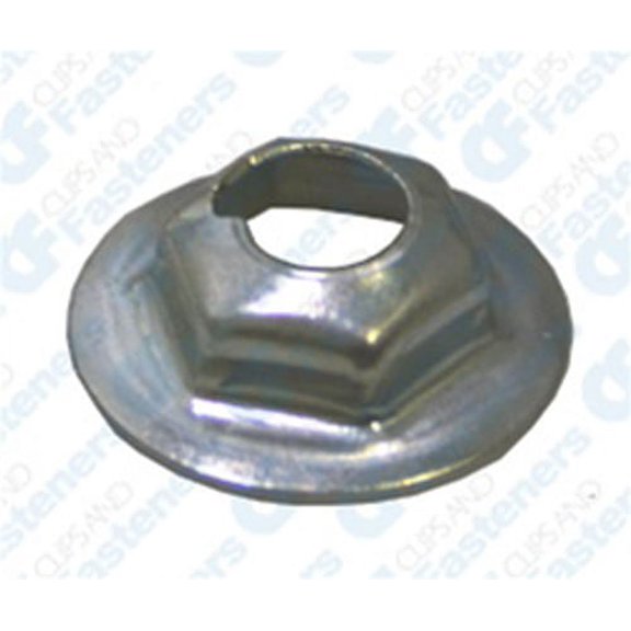 AMZ Clips And Fasteners 100 5/16"-18 Washer Lock PAL Nuts 13/16" O.D. 1/2" Hex
