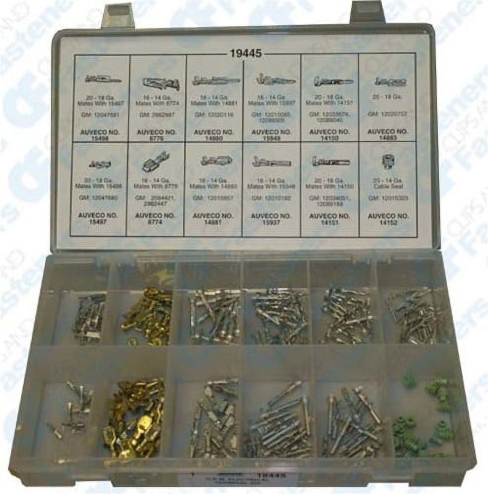 AMZ Clips And Fasteners 223 Piece OEM Electrical Terminal Kit Assortment For GM