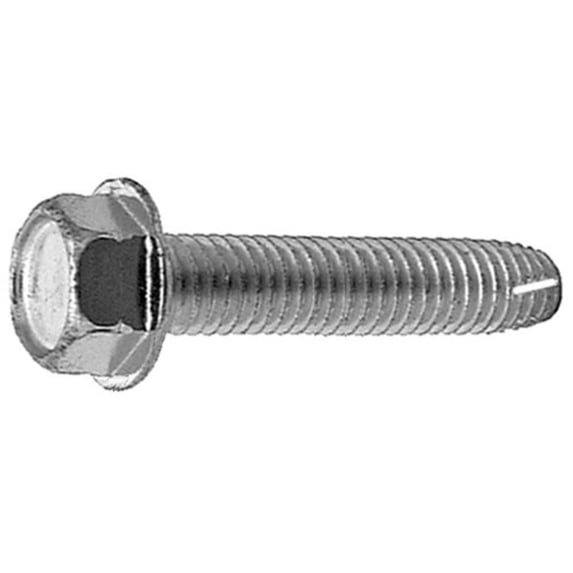 AMZ Clips And Fasteners 25 3/8-16x1-1/2 Hex Washer Hd Thread Cutting Screw Zinc