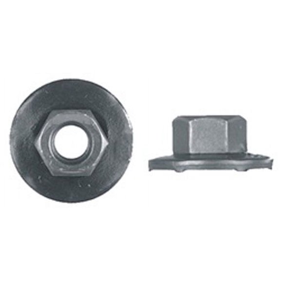 AMZ Clips And Fasteners 25 6-1.0mm 10mm Hex Head Nuts 19mm Loose Washer