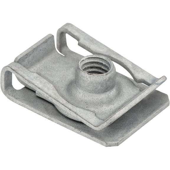 AMZ Clips And Fasteners 25 M6-1.0 Metric Extruded U-Type Nuts Compatible with Chrysler 6105242-AA