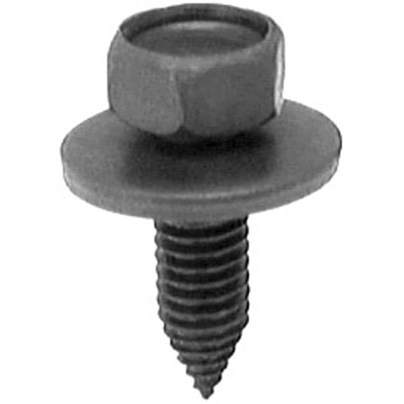 AMZ Clips And Fasteners 25 M6-1.0 X 20mm Metric Hex Head Sems Bolts - Type CA