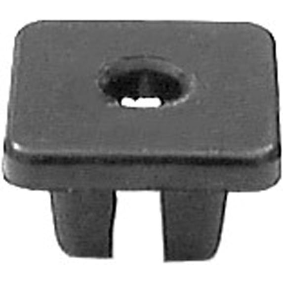 AMZ Clips And Fasteners 25 Nylon Nuts #10 Screw Size Compatible with Toyota 90189-06018