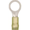 thumbnail image 1 of AMZ Clips And Fasteners 25 Solderless Terminal Rings 12-10 Gauge 5/16-3/8 Ring Yellow, 1 of 3