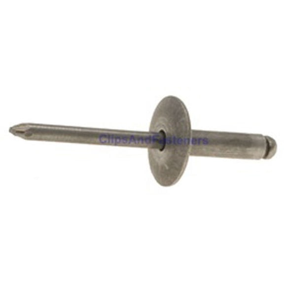 AMZ Clips And Fasteners 50 3/16" Plywood Rivet 3/8"-1/2" Grip Large Flange