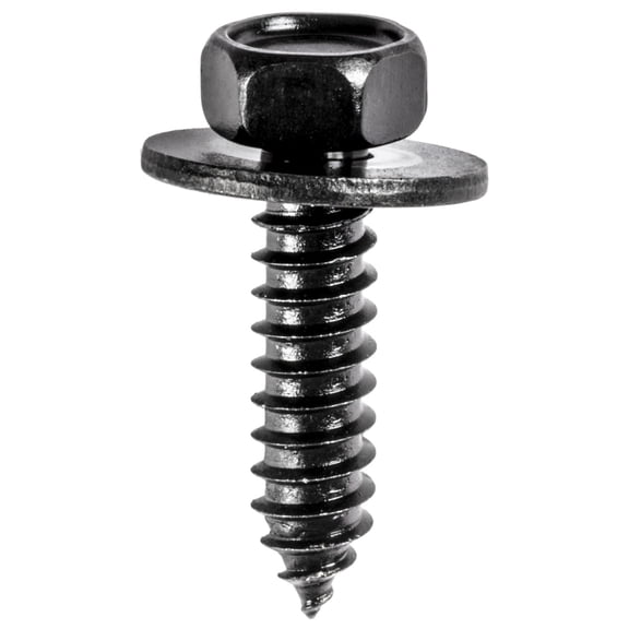 AMZ Clips And Fasteners 50 6.3-1.81 X 25mm Hex Head Sems Tapping Screws