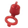 thumbnail image 1 of AMZ Clips And Fasteners 50 Grease Fitting Caps Red Polyethylene, 1 of 3