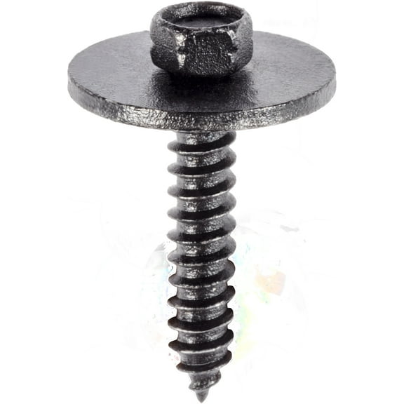 AMZ Clips And Fasteners 50 Hex Head Sems Tapping Screw Compatible with Ford  N801169-S900; W710763-S901