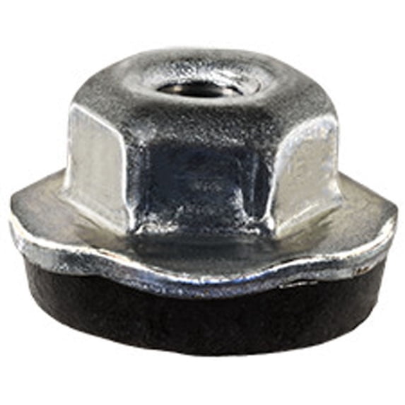 AMZ Clips And Fasteners 50 M4-.7 Hex Flange Nuts with Sealer Compatible with Ford N620391-S36
