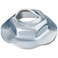 thumbnail image 1 of AMZ Clips And Fasteners 50 Thread Cutting Nuts 6.3mm Stud Size - Zinc, 1 of 3