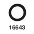 thumbnail image 1 of AMZ Clips And Fasteners 7.1mm I.D. 10.3mm O.D. 1.6mm Thick Metric BUNA-N O-Rings, 1 of 3