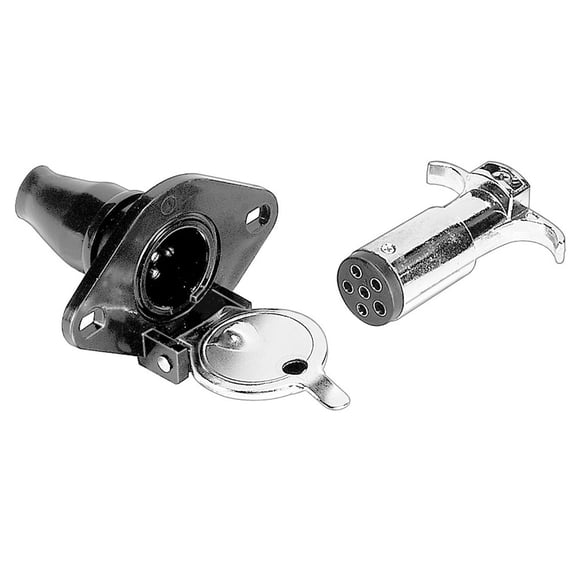 AMZ Clips And Fasteners Complete 6-Way Trailer Connector
