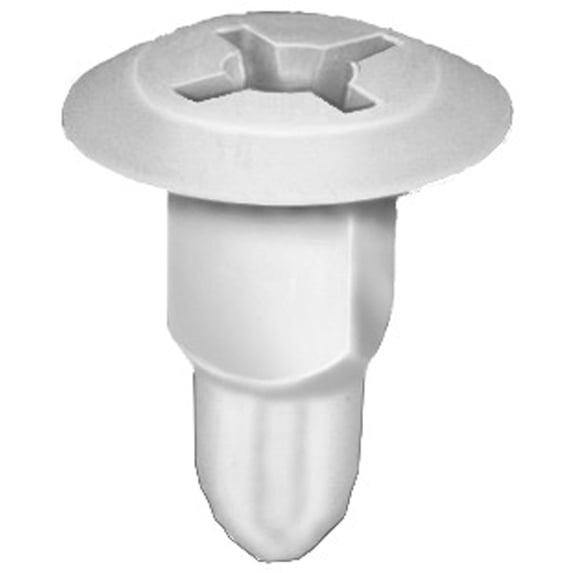 AMZ Clips And Fasteners Lic. Plt Cover Screw Grommet 9/16 Head Dia For GM