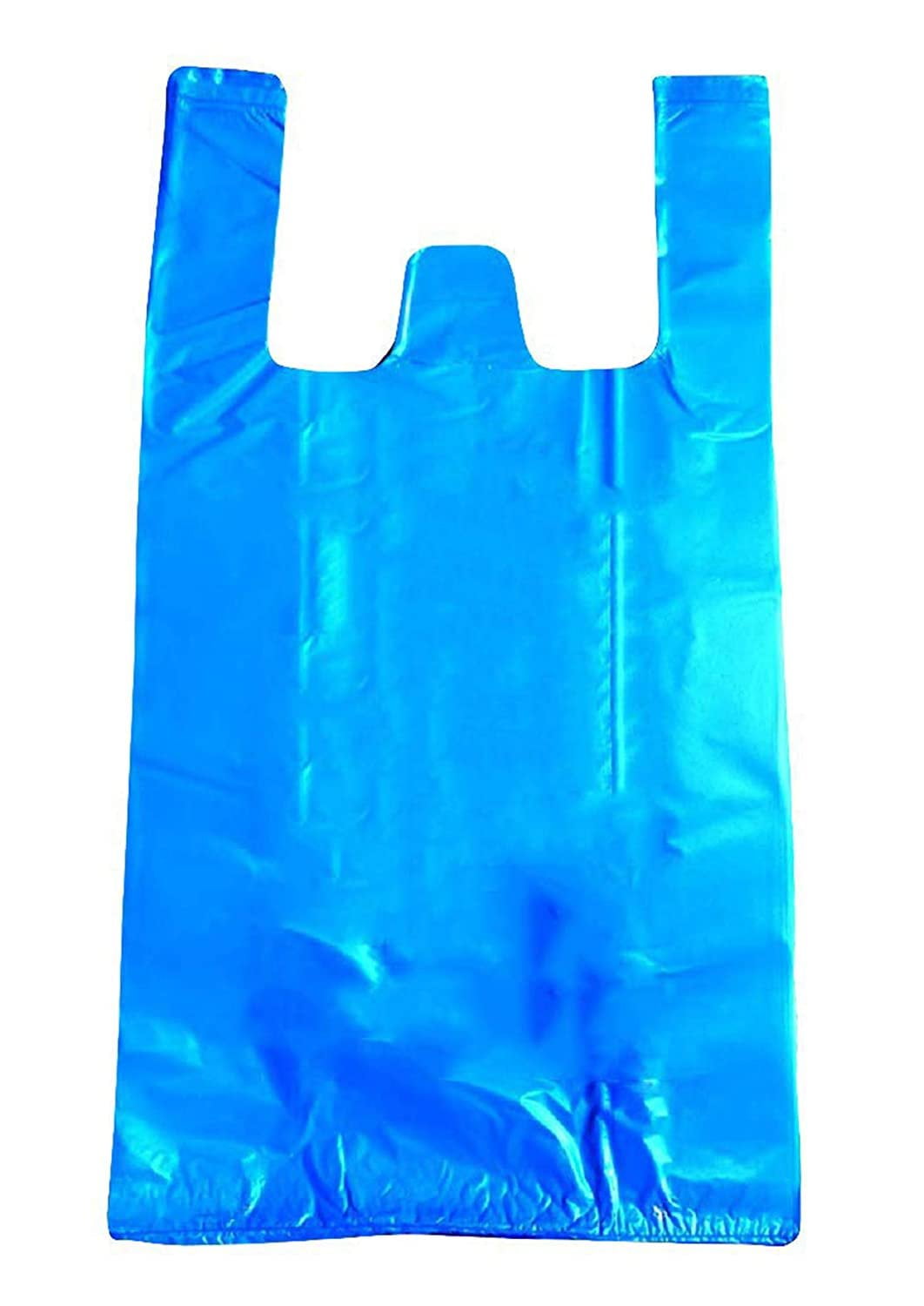 StoBag 10pcs Gold/Blue Frosted Plastic Bags Travel Close Tshirt