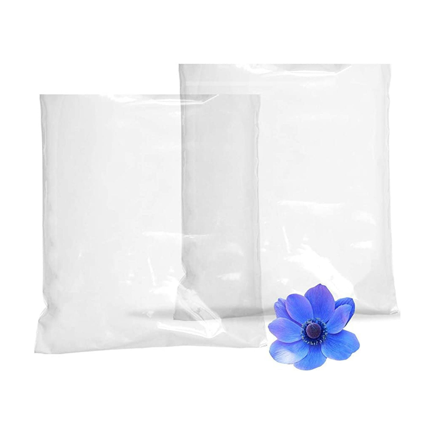 LBSISI Life 200pcs Small Long Transparent Plastic Bag Clear Top