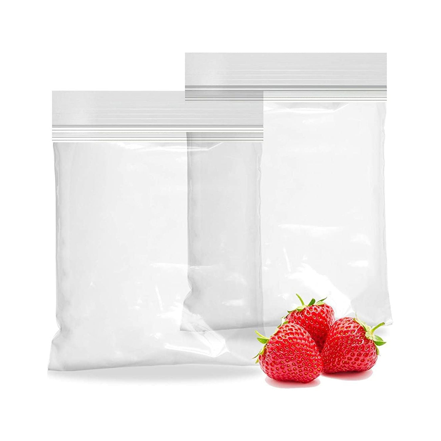 AMZ Supply Clear Zip Lock Bags 12x12 Heavy Duty Seal Top Polyethylene Bags  Thickness 6 Mil Pack of 500
